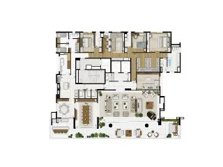 Imagem Edifício Altto Campo Belo São Paul, apartamento com 4 quartos em Campo Belo São Paulo SP, apartment in São Paulo Brazil