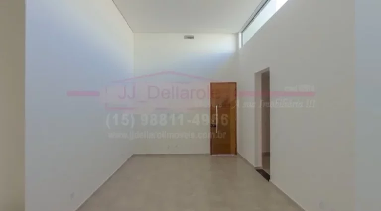 Imagem Casa nova dentro de condomínio em Sorocaba/SP 3 suítes, sendo uma delas master, - cozinha integrad...