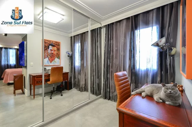 Imagem Apartamento à Venda No Brooklin Com 1 Suíte e 2 Vagas, 94m