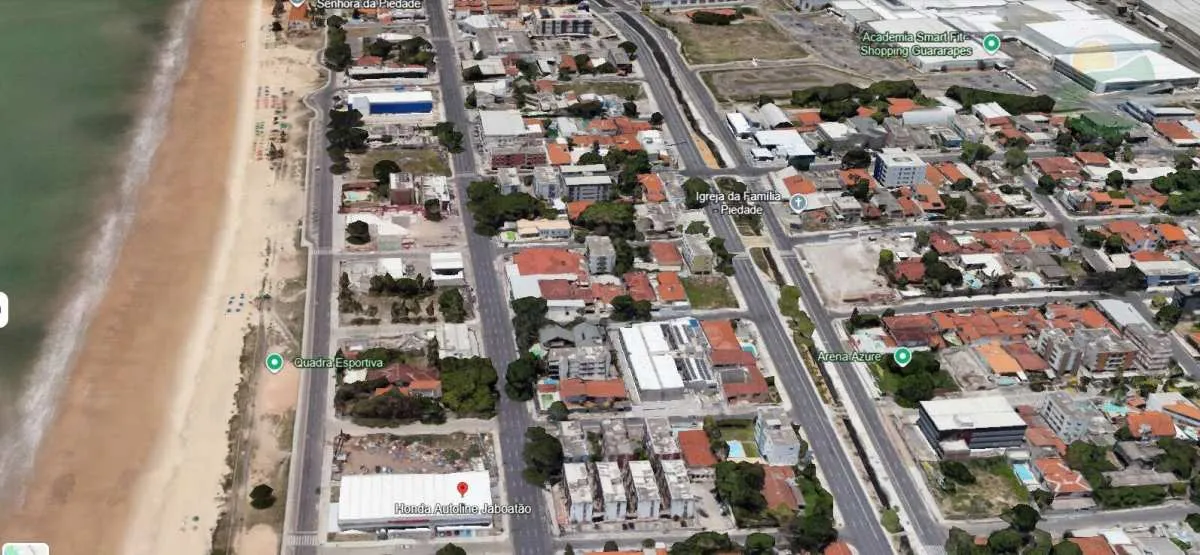 Imagem Terreno com 1960m2, na beira mar de Piedade, Jaboatão dos Guararapes.