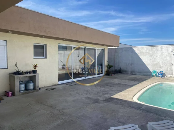 Imagem Casa 3 dormitórios (3 suítes), piscina, 2 vagas, Ecopark Borboun, Caçapava.