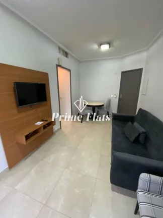 Imagem Flat disponível para locação no Hotel Massis, com 50m², 1 dormitório e 1 vaga de garagem