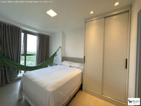 Imagem APARTAMENTO EXCLUSIVO E MOBILIADO NO BEACH CLASS SALVADOR 2/4 VISTA AVENIDA COM INFRA E UMA VAGA