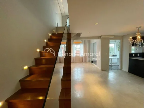 Imagem Apartamento duplex de 104mts no Cambuí, estilo loft, muito sofiticado.
Contem duas suítes, com per...
