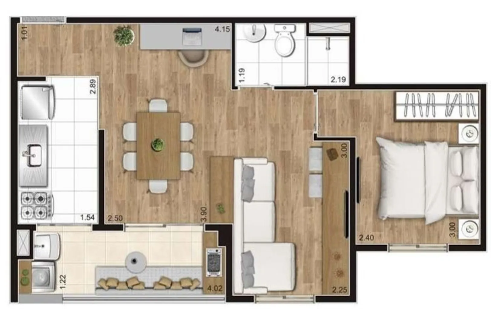 Imagem APARTAMENTO RESIDENCIAL em São Paulo - SP, Vila Moraes