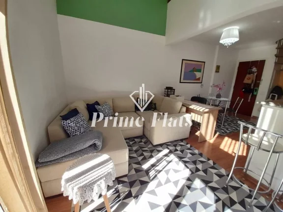 Imagem Flat disponível para venda no Place Vendome Flat Service em Moema, com 52m², 1 dormitório e 1 vaga