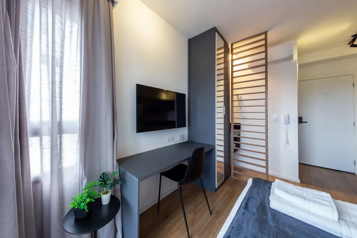 Imagem Apartamento com 1 Quarto para alugar, 27m² - Jardim das Acacias