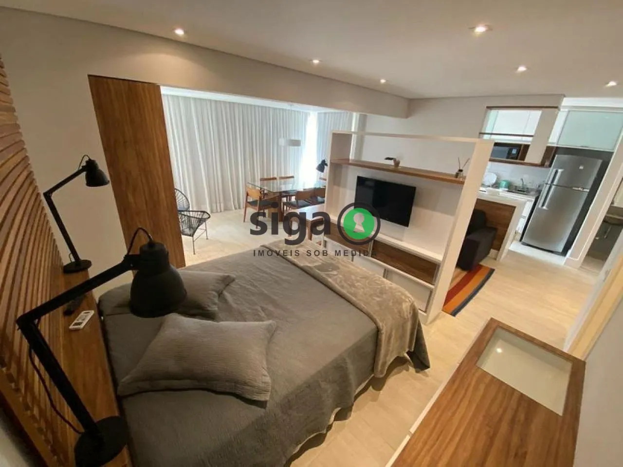 Imagem Apartamento tipo Flat no coração de São Paulo, Edificio Horizonte Home &amp; Offices 54m2