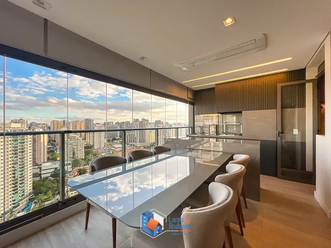 Imagem Apartamento para venda em Campo Belo com 3 quartos, sendo 3 suítes, 143m²
