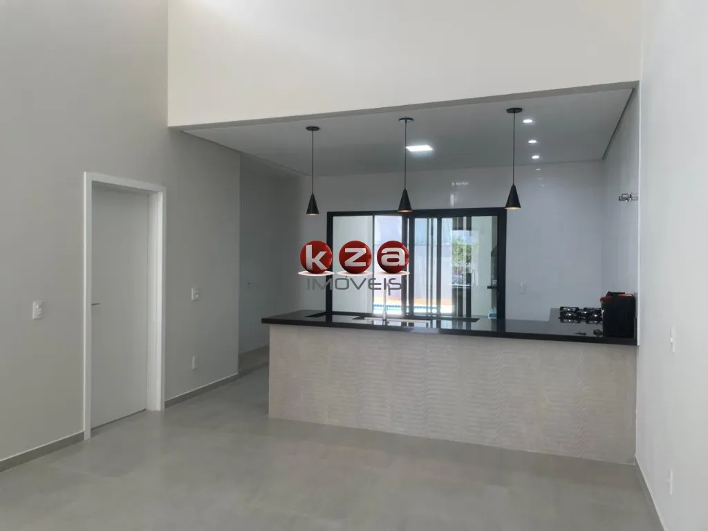 Imagem Casa de Luxo em Condomínio: 3 Quartos, 3 Suites, 3 Salas - Campinas-SP, Condomínio Residencial Luzern Swiss Park - 200m²