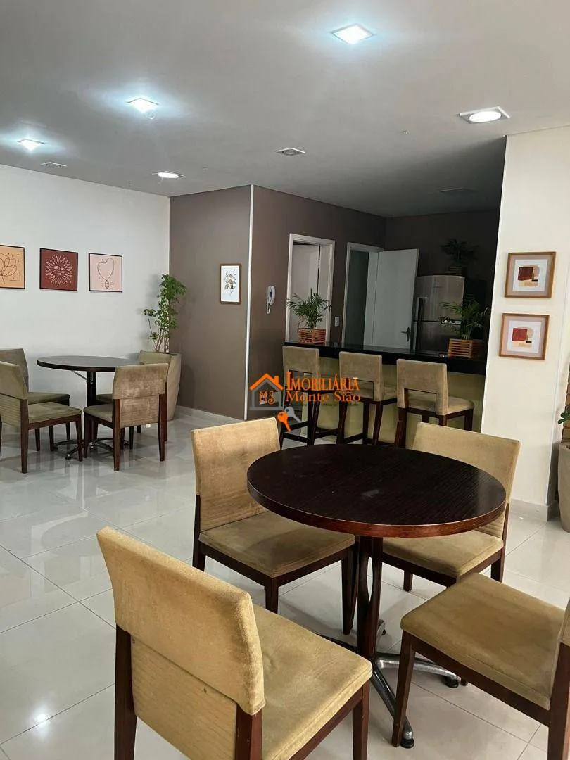 Imagem Apartamento com 2 dormitórios para alugar, 56 m² por R$ 3.335,00/mês - Vila das Palmeiras - Guarulhos/SP