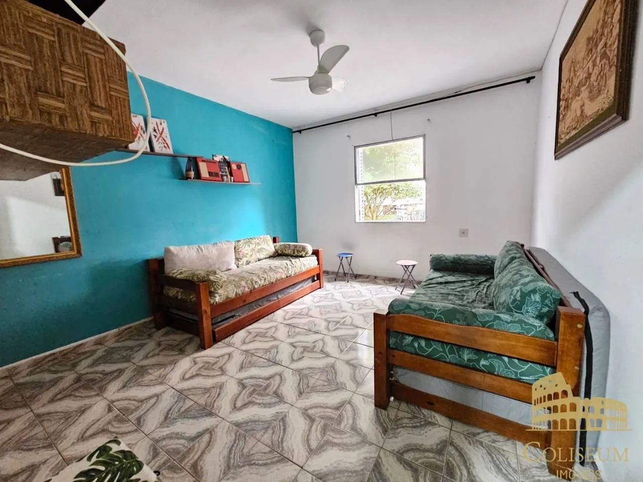 Foto do imóvel Kitnet com 1 dormitório para alugar, 32 m² por R$ 1.600,00/mês - Boqueirão - Praia Grande/SP