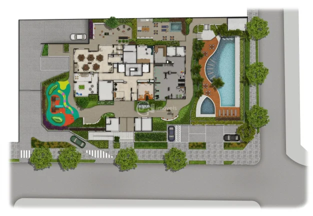 Imagem Apto na Planta - 3 opções diferentes com até 3 Quartos