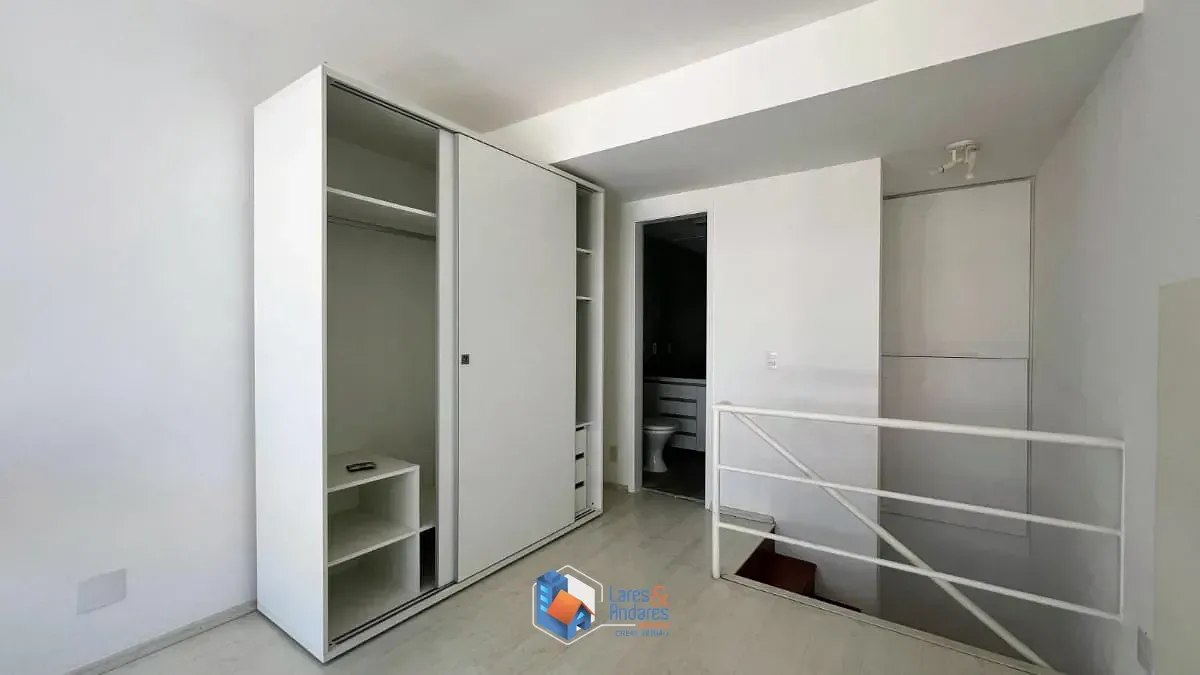 Imagem Duplex para venda e locação em Indianópolis com 1 quarto, sendo 1 suíte, 45m²