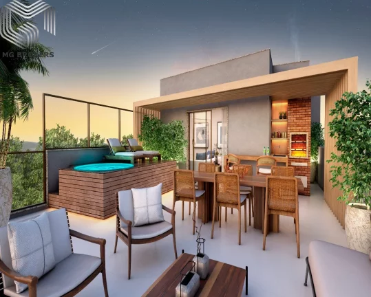Imagem Cobertura duplex, 3 quartos, com 2 vagas, piscina e churrasqueira, lançamento na Tijuca
