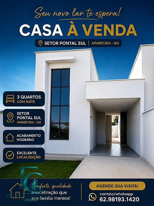 Imagem Linda casa com 2 dormitórios no vila oliveira - Aparecida