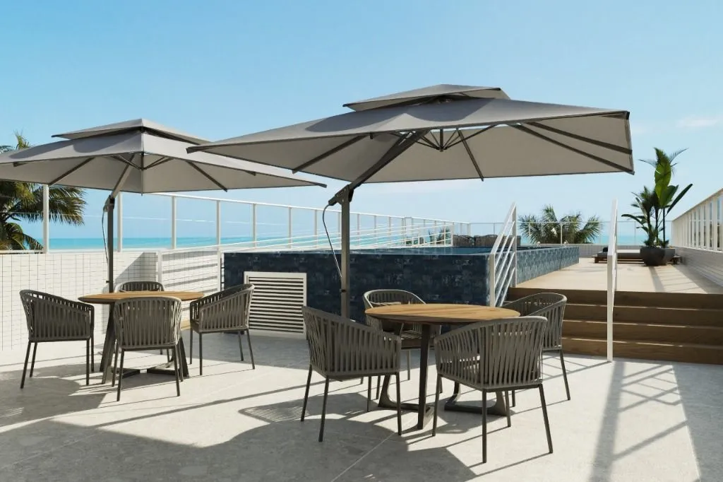 Imagem Apartamento com 2 dormitórios para alugar, 60 m² por R$ 4.600/mês - Jardim Oceania - João Pessoa/PB