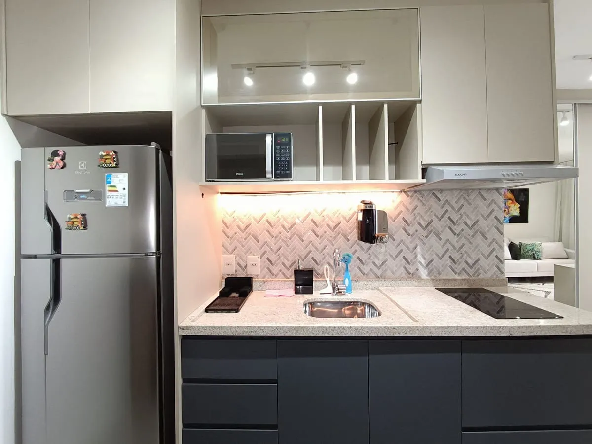 Imagem Apartamento com 1 Quarto para alugar, 47m² - Brooklin