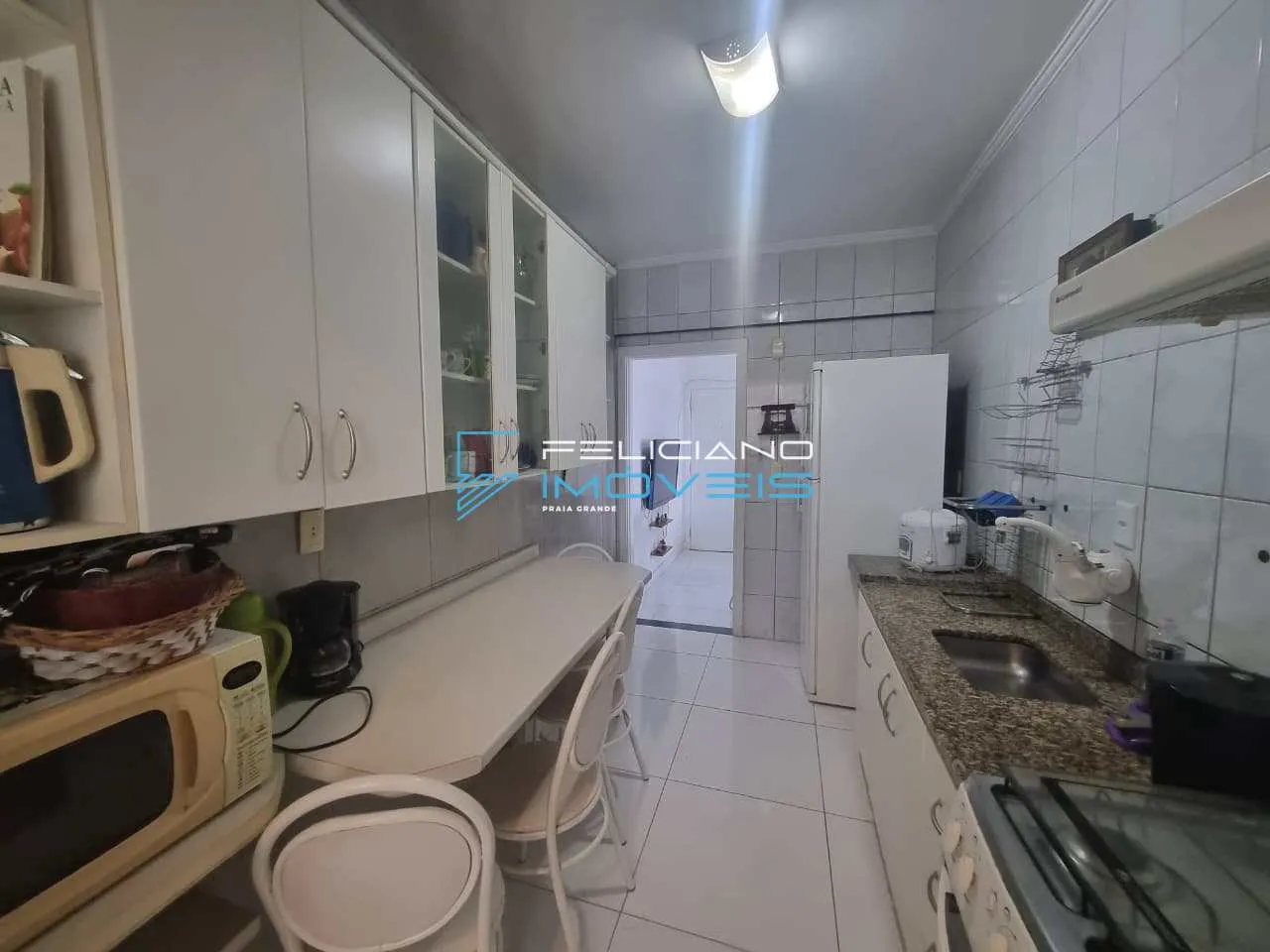 Imagem Apartamento com 1 quarto, Balneário Maracanã, Praia Grande - R$ 330 mil, Cod: 6526