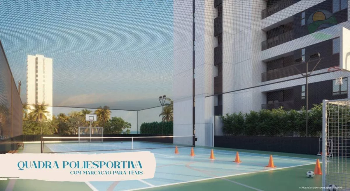 Imagem Apartamento 4 quartos, beira mar, no calçadão de Piedade, Jaboatão dos Guararapes, PE