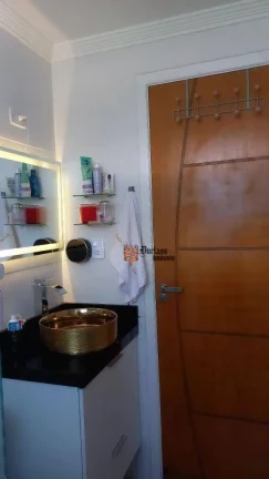 Imagem Apartamento com 2 dormitórios à venda, 56 m² por R$ 360.000 - Caiçara - Praia Grande/SP