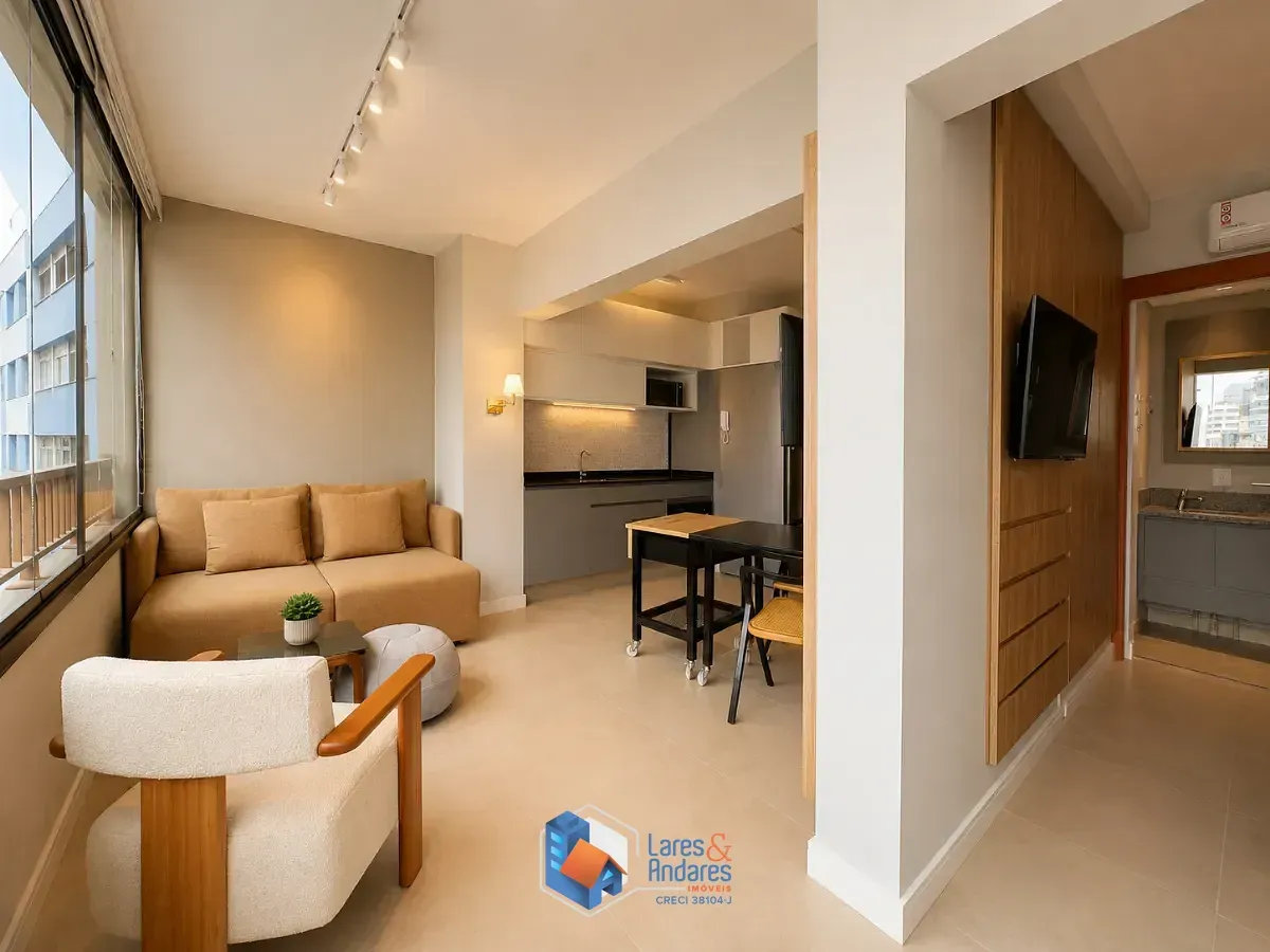 Imagem Apartamento para venda em Consolação com 1 quarto, sendo 1 suíte, 42m²