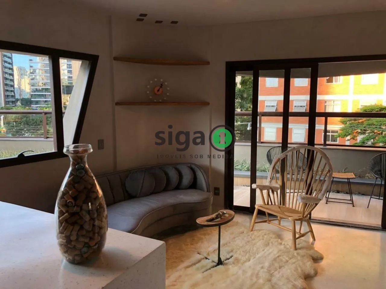 Foto do imóvel Apartamento para alugar na Vila Olímpia - 1 vaga, 1 quarto, 99m²