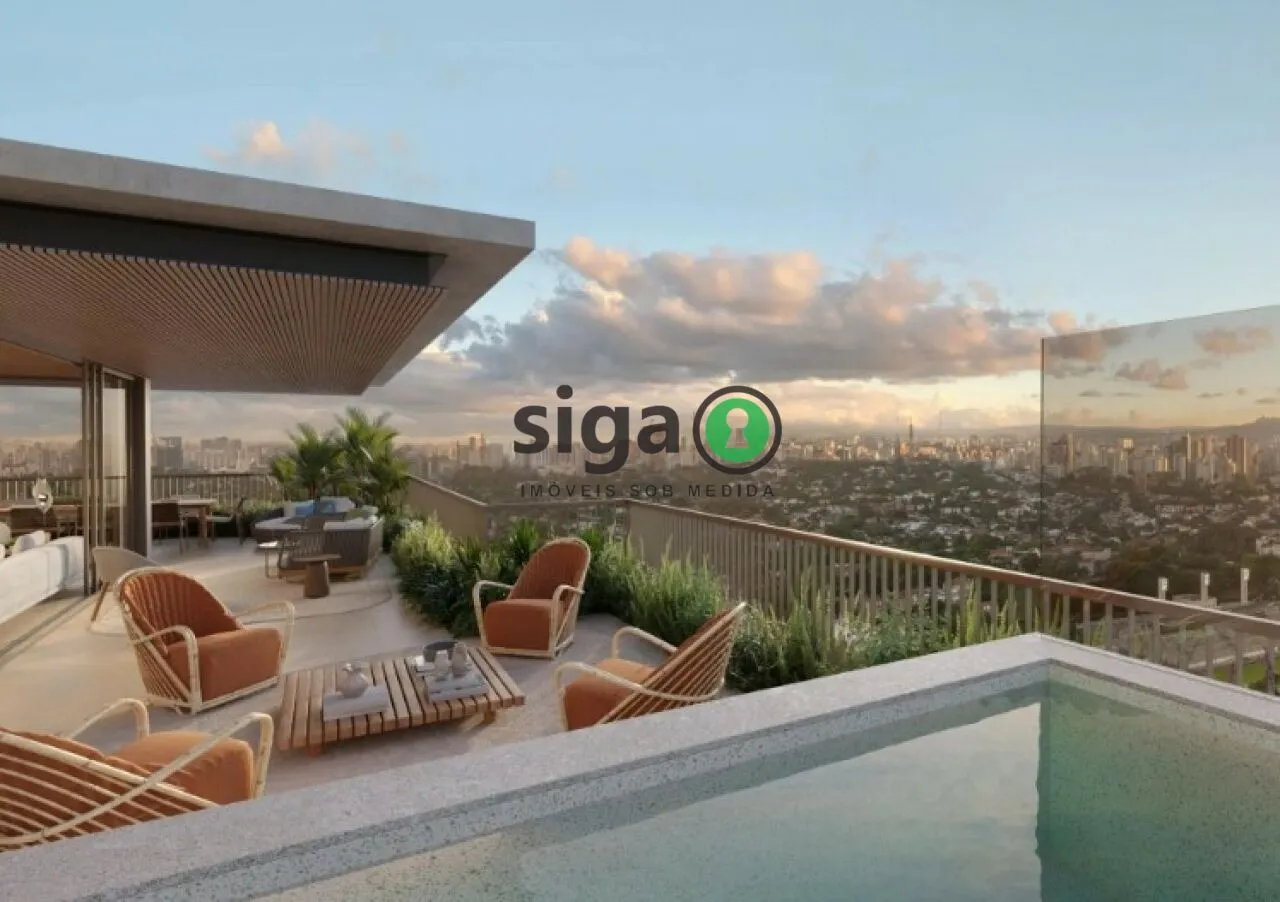 Imagem Cobertura Duplex à venda em Higienópolis com 4 Suítes e 5 Vagas em São Paulo