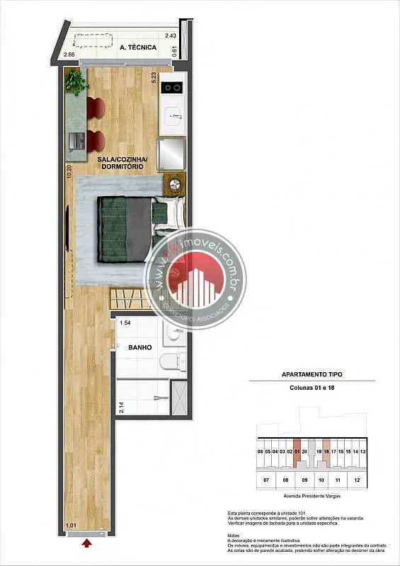 Imagem Apartamento a Venda no bairro Centro - Rio de Janeiro, RJ