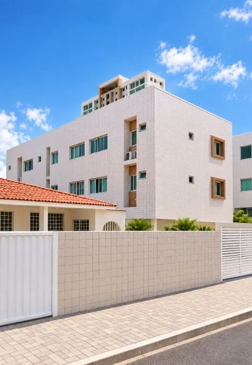 Foto do imóvel Apartamento mobiliado à venda no Bessa, João Pessoa: 62m², 2 quartos, 1 suíte, vaga coberta e perto da praia. Pronto para morar.