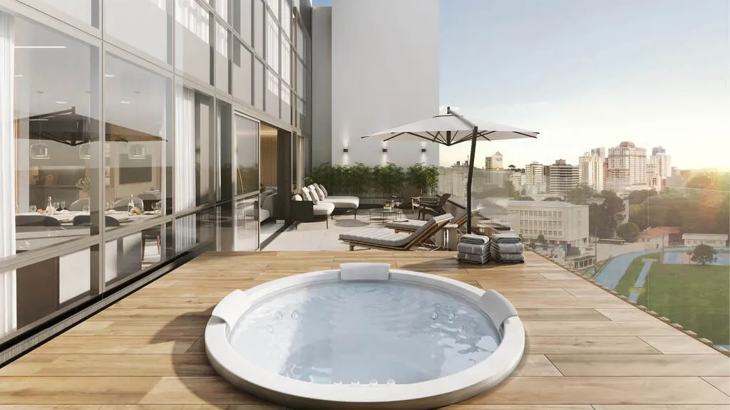 Imagem Cobertura de luxo com 4 quartos e 281,64m² no Alto da Glória, Curitiba-PR - Imperdível!