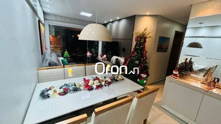 Apartamento mobiliado com 3 dormitórios à venda, 90 m² por R$ 690.000 - Alto da Glória - Goiânia/GO