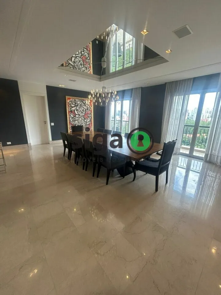 Imagem Apartamento mobiliado para locação no Panamby, de 606 m2, 4 suítes e 6 vagas