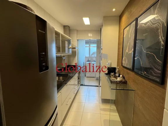 Imagem Belíssimo Apartamento 2 dormitórios + Dependência e 1 Vaga por R$ 1.390.000,00 Bairro Boqueirão -Santos SP