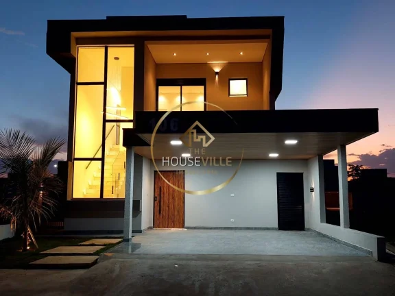 Imagem Casa Sobrado 3 dormitórios ( 3 suítes), 2 vagas, Vereda dos Campos, Sjc.