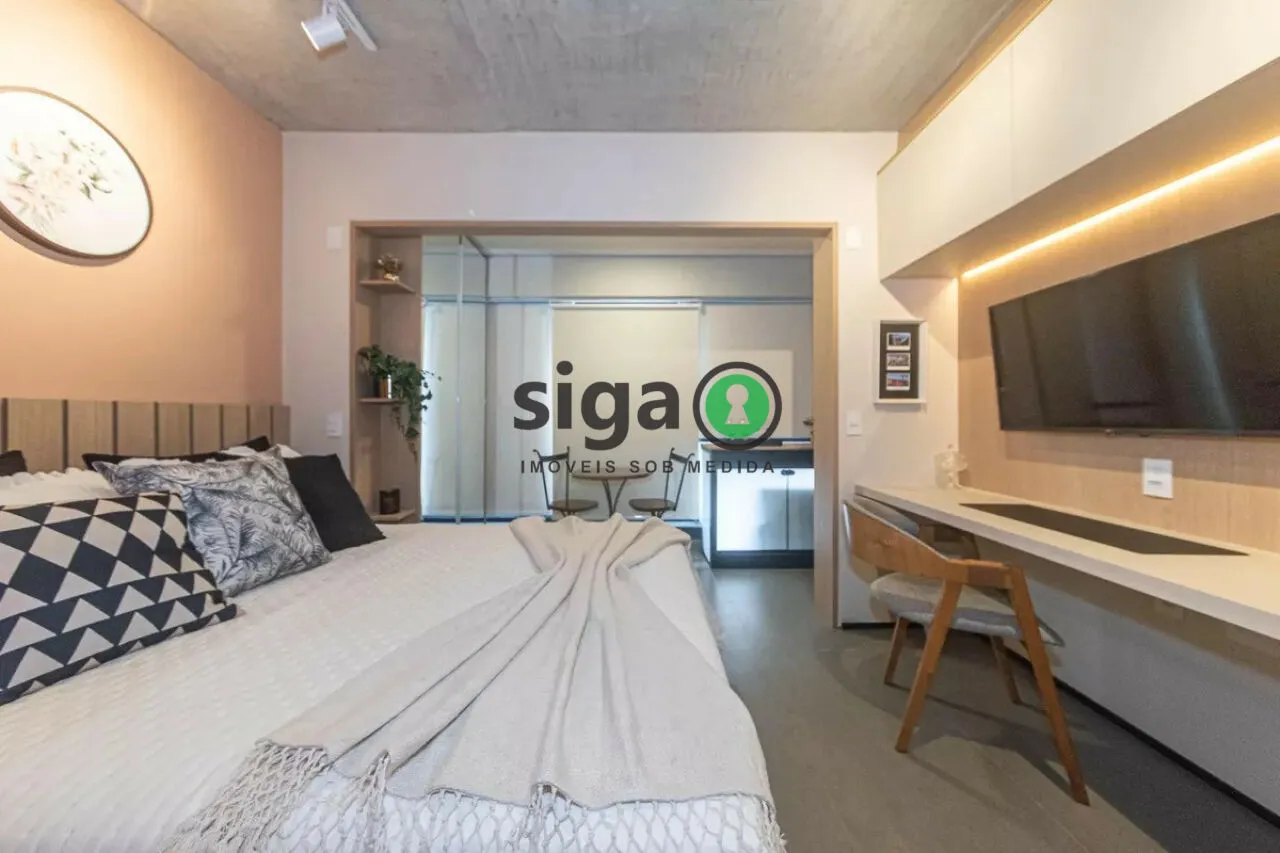 Imagem Studio moderno no Brooklin ideal para morar ou investir.