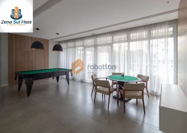 Imagem Apartamento Para Alugar No Campo Belo Com 1 Dormitório e 1 Vaga