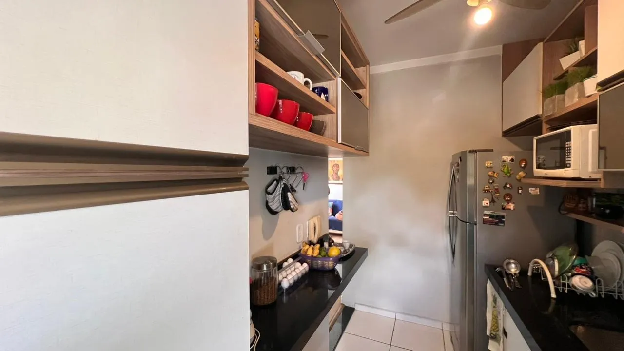 Imagem Apartamento 2 dormitórios com planejados, sacada e lazer completo no condomínio Terras de Vera Cruz, Zona Oeste de Sorocaba