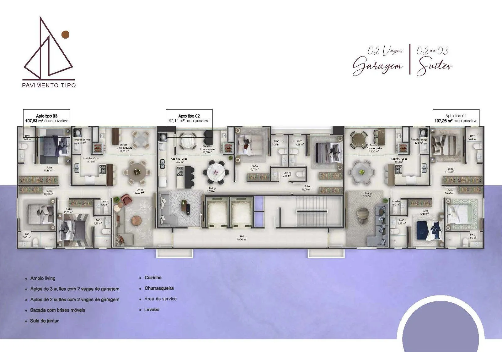 Imagem Apartamento à venda com 107m2 por R$ 1.200.000,00
