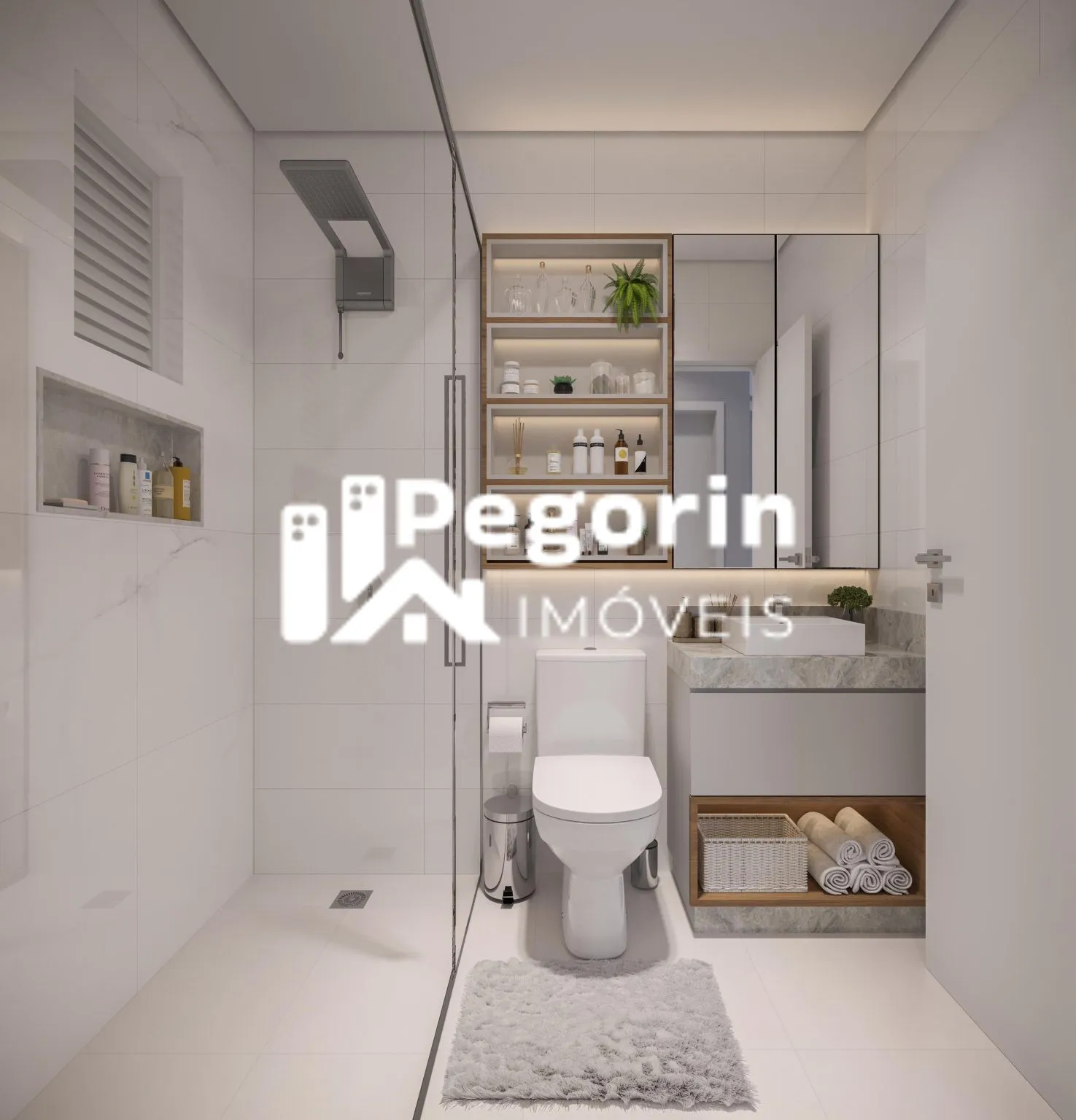 Imagem Apartamento à venda em Curitiba, Bairro Alto, com 3 quartos, 66,08m²
