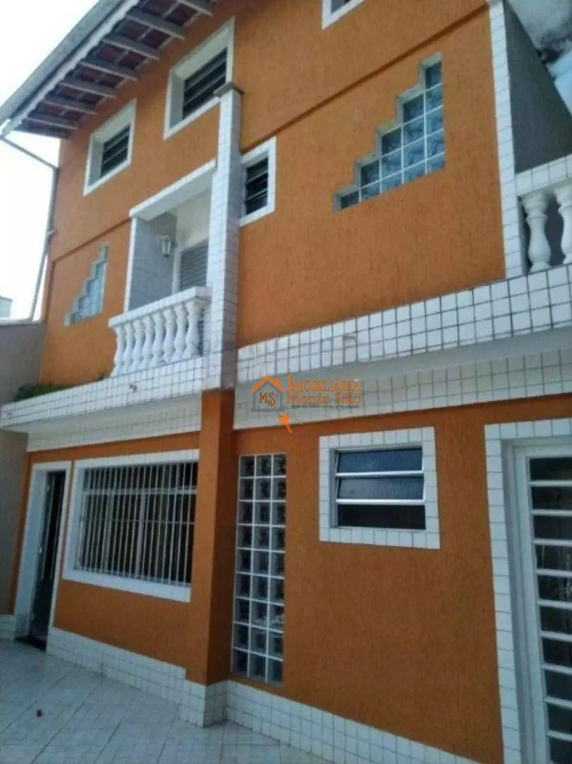 Imagem Sobrado com 4 dormitórios à venda, 188 m² por R$ 741.000,00 - Jardim Valéria - Guarulhos/SP