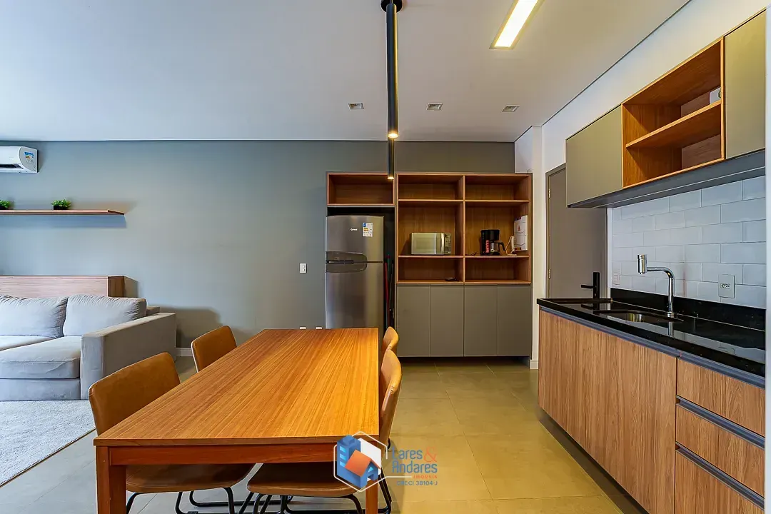 Imagem Apartamento para venda em Vila Olímpia com 1 quarto, 57m²