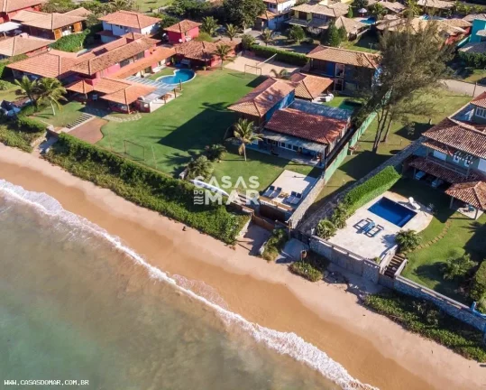 Imagem Casa Frente Mar para Temporada em Armação dos Búzios / RJ no bairro Rasa