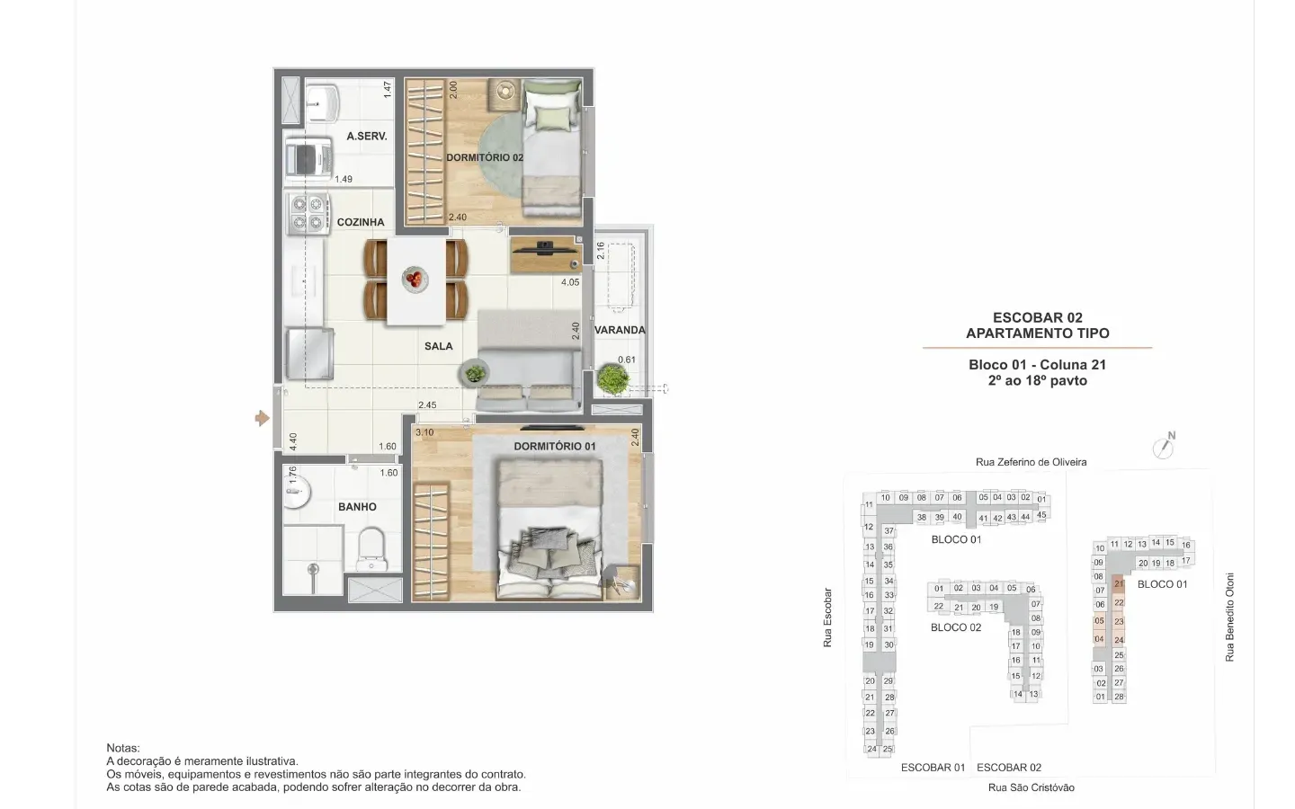 Imagem Luzes do Rio - Apartametno 1 quarto, São Cristóvão