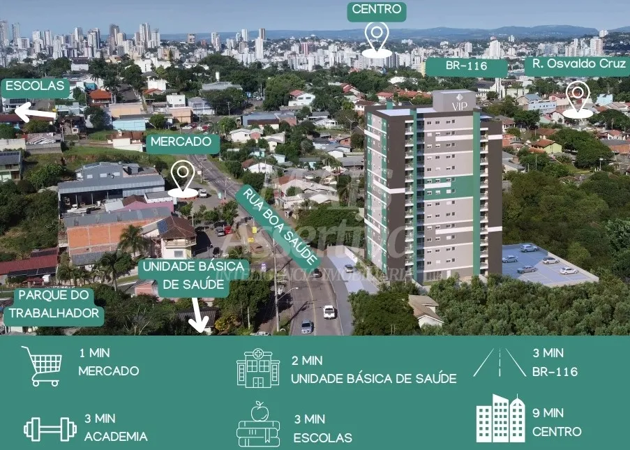 Foto do imóvel Apartamento na planta para venda em Novo Hamburgo bairro Primavera