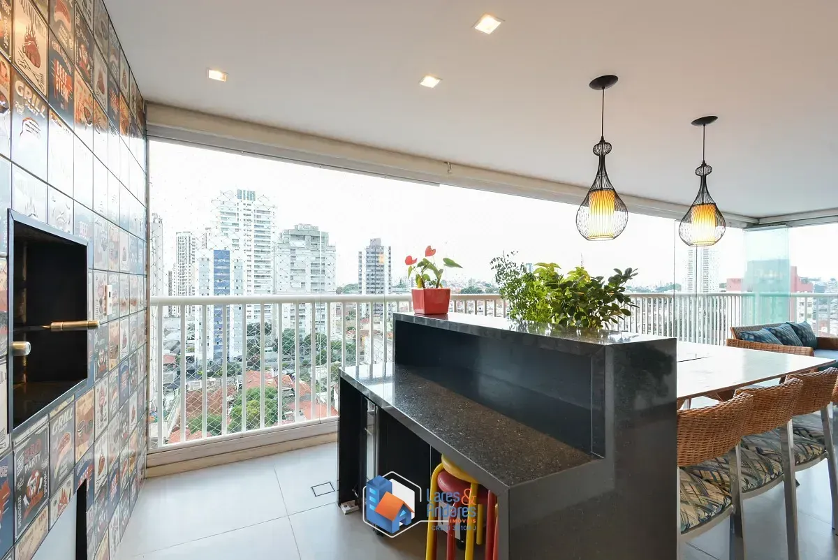 Imagem Apartamento para venda em Vila Regente Feijó com 3 quartos, sendo 3 suítes, 137m²