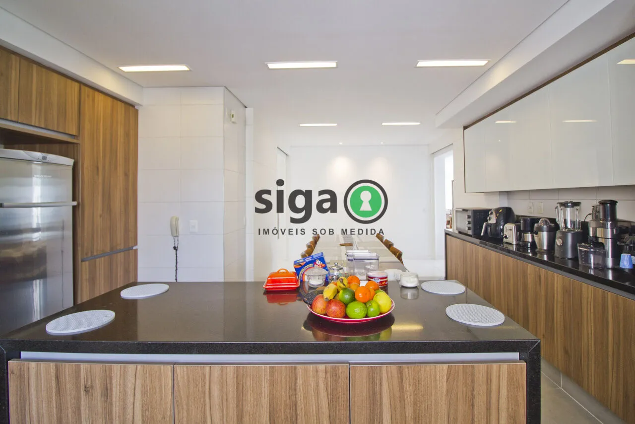 Imagem partamento De Luxo Mobiliado À Venda No Campo Belo | 442 m² | Andar Alto | 4 Suítes | 6 Vagas | Club