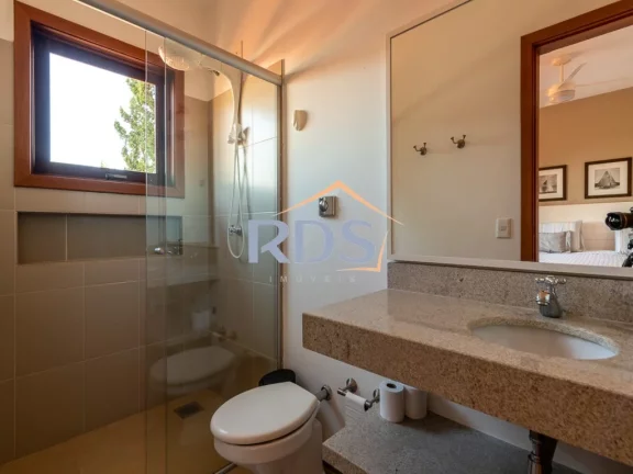 Imagem Lindíssima casa em Atibaia ,porteira fechada ! 350m² 05 suítes