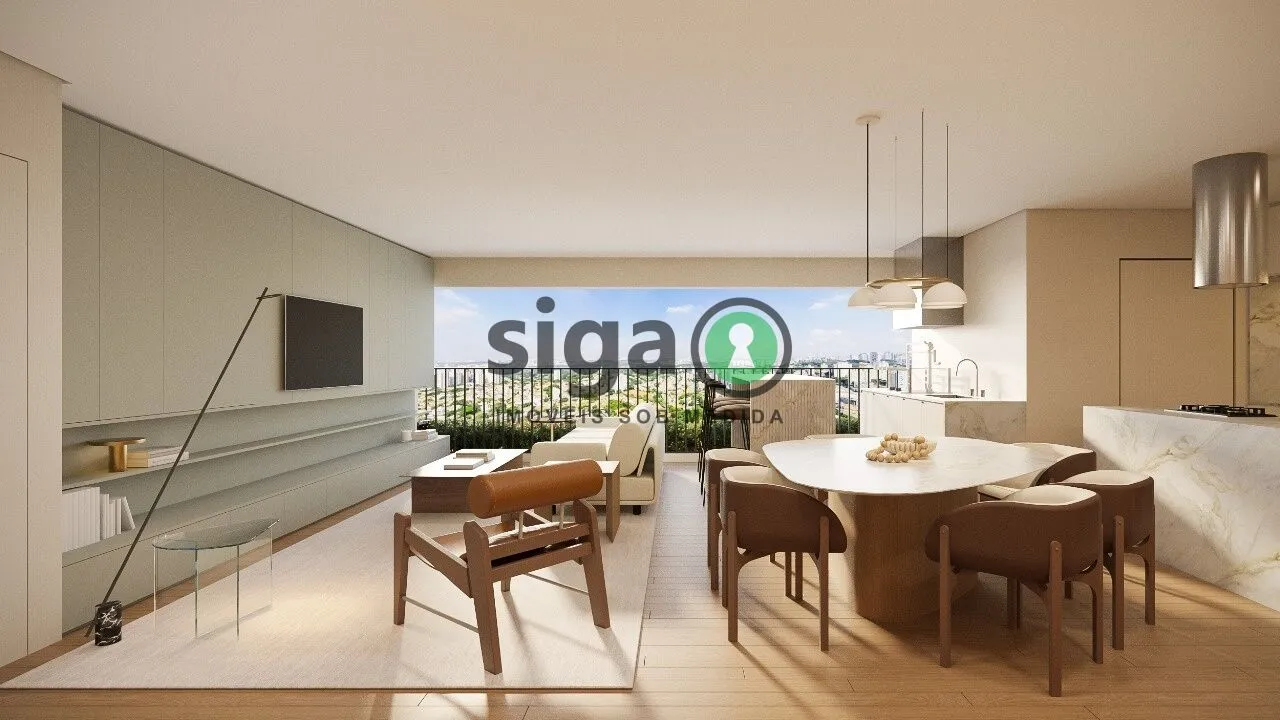 Imagem Apartamento de 124m² com 2 suítes no Alto de Pinheiros e alto padrão de exclusividade