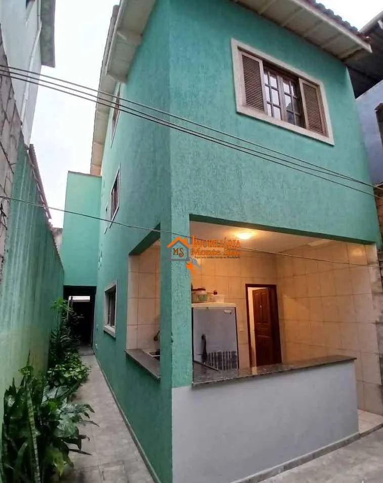 Imagem Sobrado com 3 dormitórios à venda, 100 m² por R$ 640.000,00 - Jardim Arapongas - Guarulhos/SP